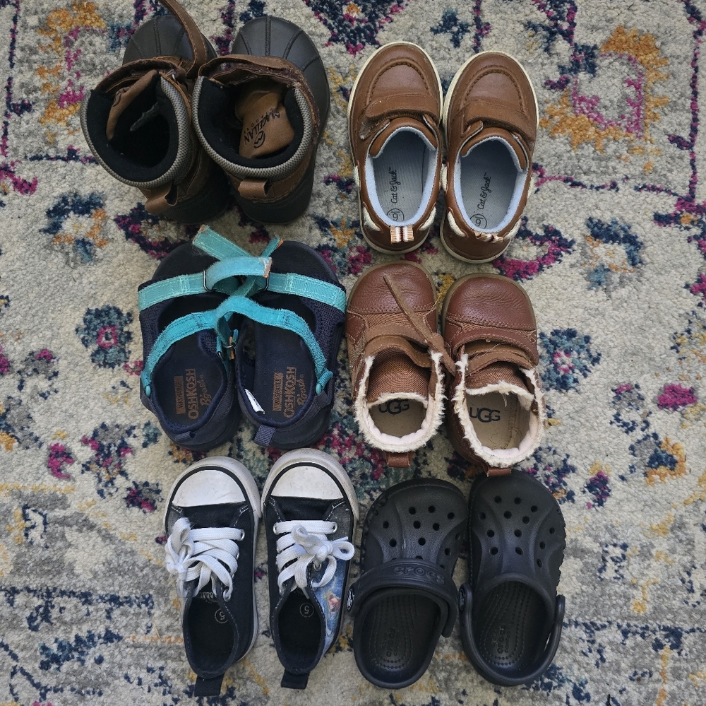 Toddler Boy Shoes LOT 5T and 6T